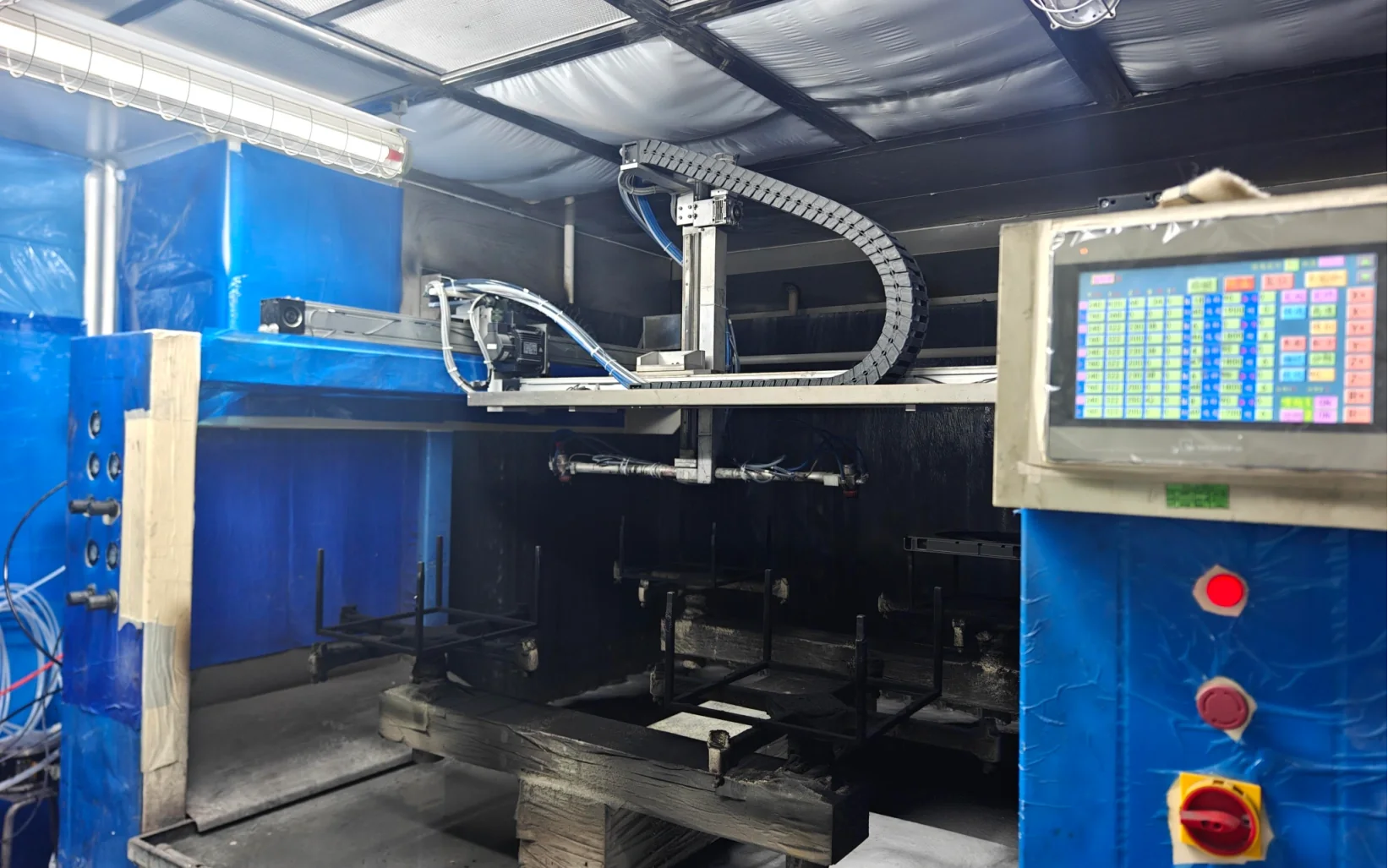 Surface treatment workshop for product appearance finishing