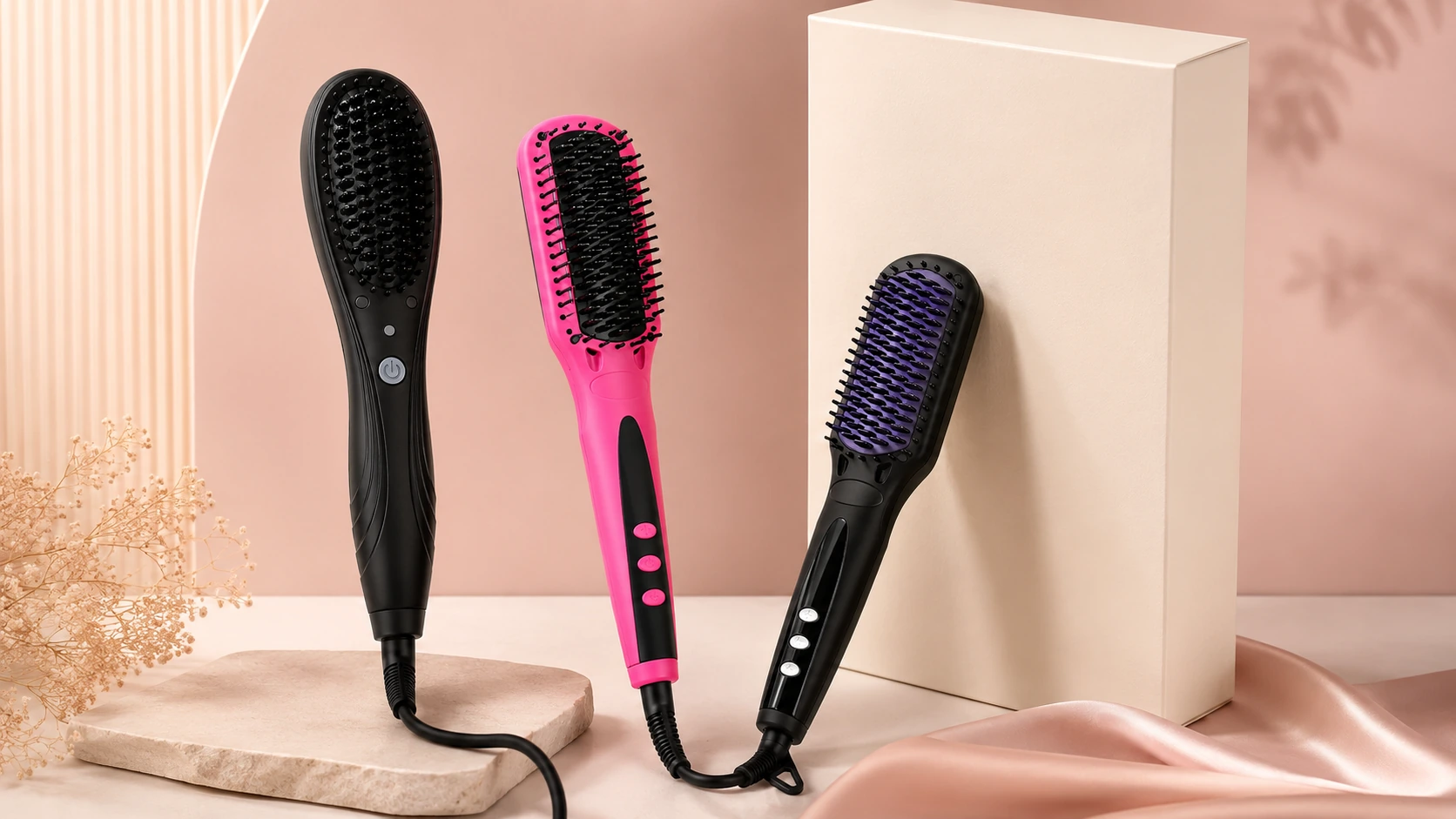 Private Label Hair Straightener Brush Guide for US, UK and EU Beauty Brands visual guide