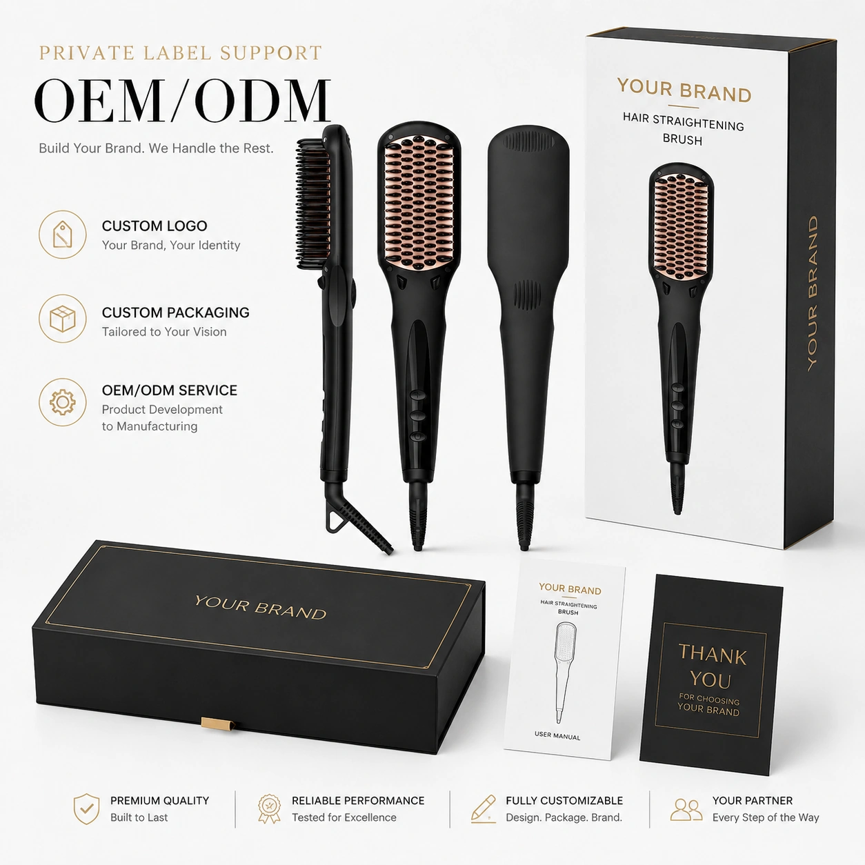 Click to enlarge S103 Ionic Hair Straightener Brush detail image S103 Ionic Hair Straightener Brush detail image